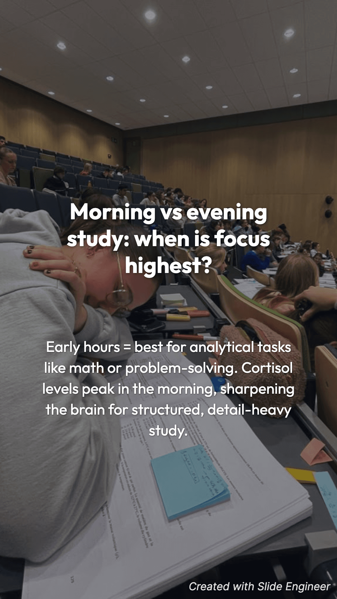 Execution slide example