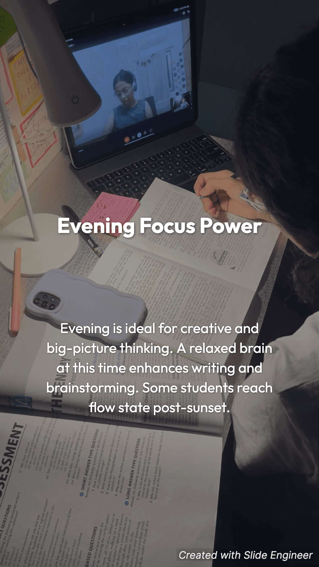 Results slide example